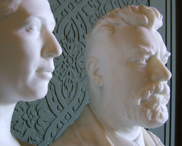 Statue of Carl Jacobsen in Glyptotek